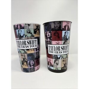 2 Taylor Swift Official‎ The Eras Tour AMC Movie Popcorn Souvenir Cups
